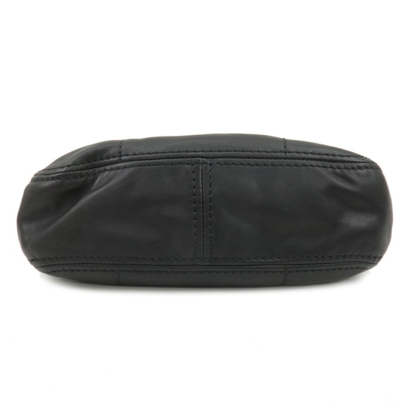 Prada Leather One Shoulder Bag Black - Picture 3 of 12